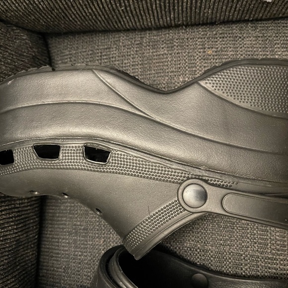 platform black clogs - Picture 6 of 8